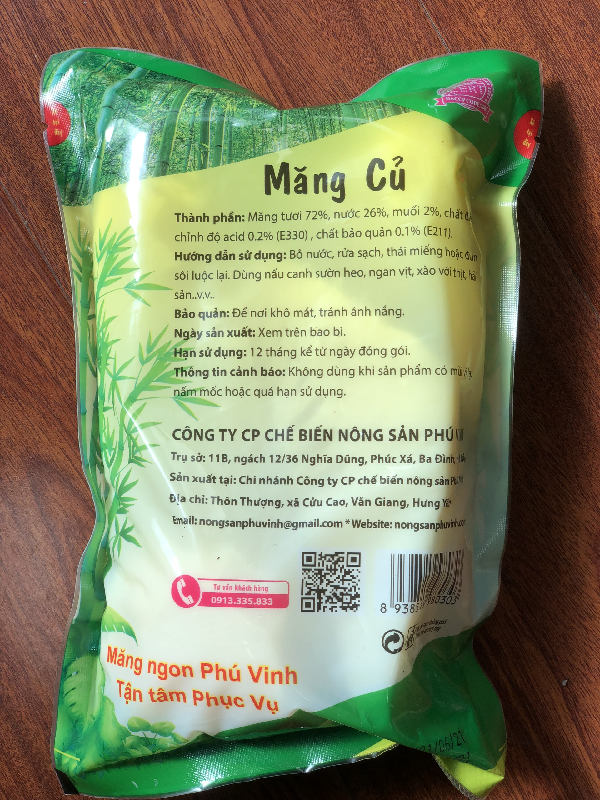 Măng củ ( 500g măng/1 bịch)