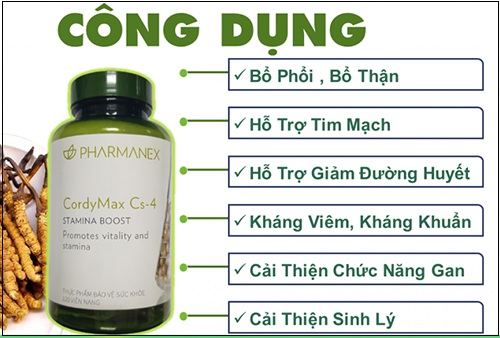 Nuskin CORDYMAX CS4 - Đông trùng hạ thảo