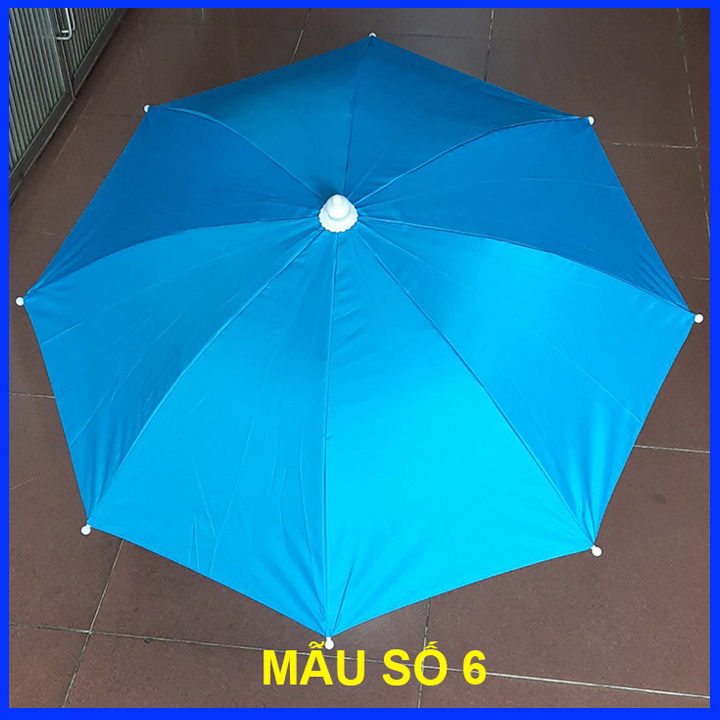 Ô Dù Đội Đầu Câu Cá, Du Lịch, Chụp Ảnh - Dù Nón Đội Đầu Cao Cấp