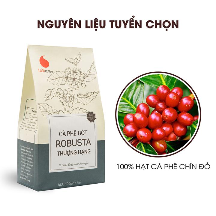 Cà phê bột Thượng Hạng - nguyên chất 100% - Light Coffee - 500gr