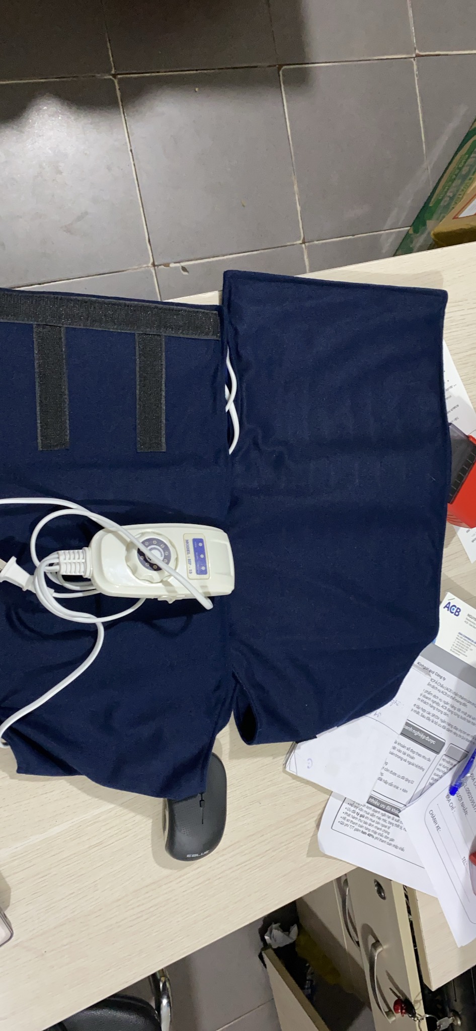 ĐAI QUẤN NÓNG HEATING PAD - ĐAI ĐÔI