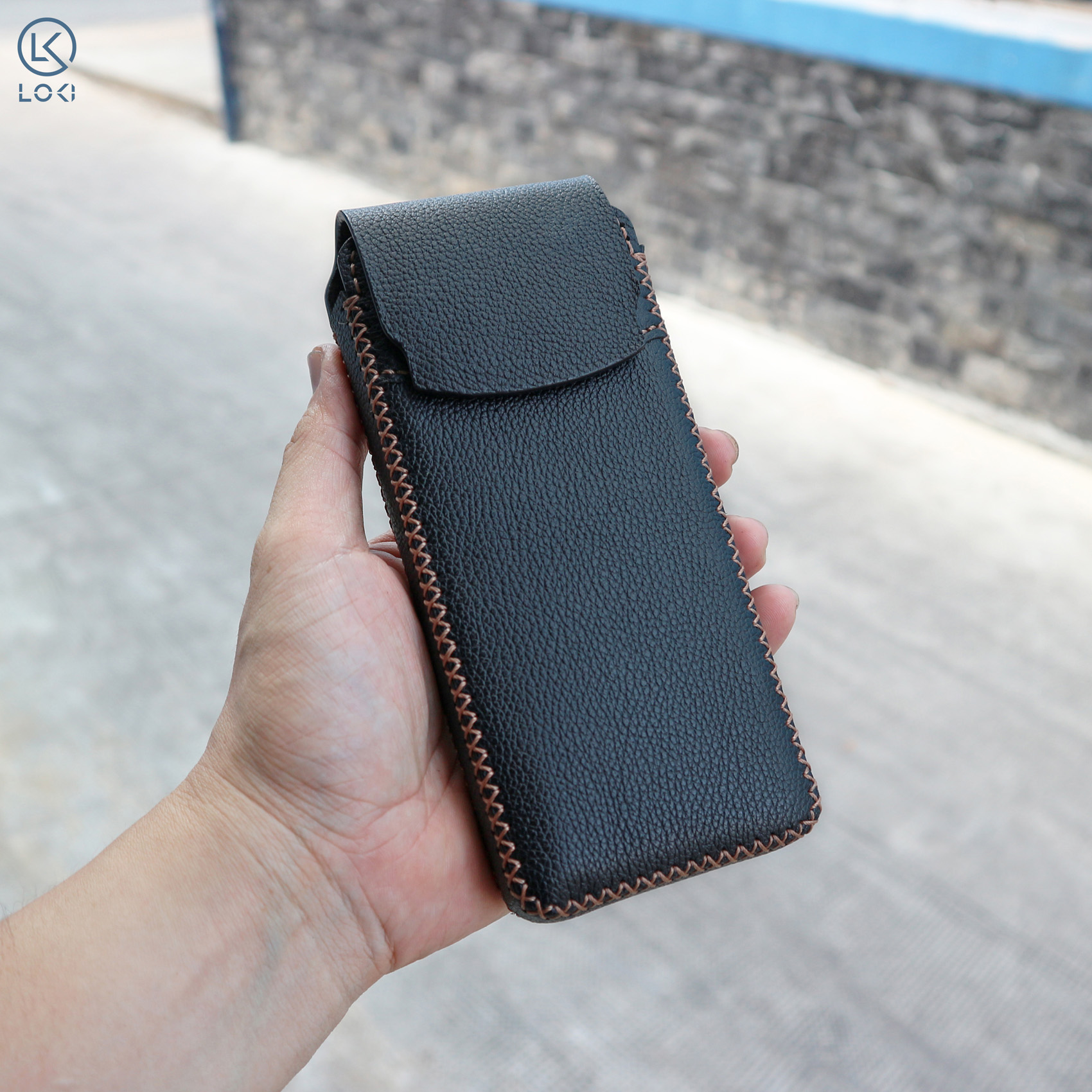 Bao da Galaxy Fold 1 | 2 | 3 | 4 | 5 | 6 dạng đứng - Loki Leather