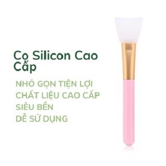Cọ quét mặt nạ silicone cao cấp, cọ đắp mặt nạ lông mềm mịn