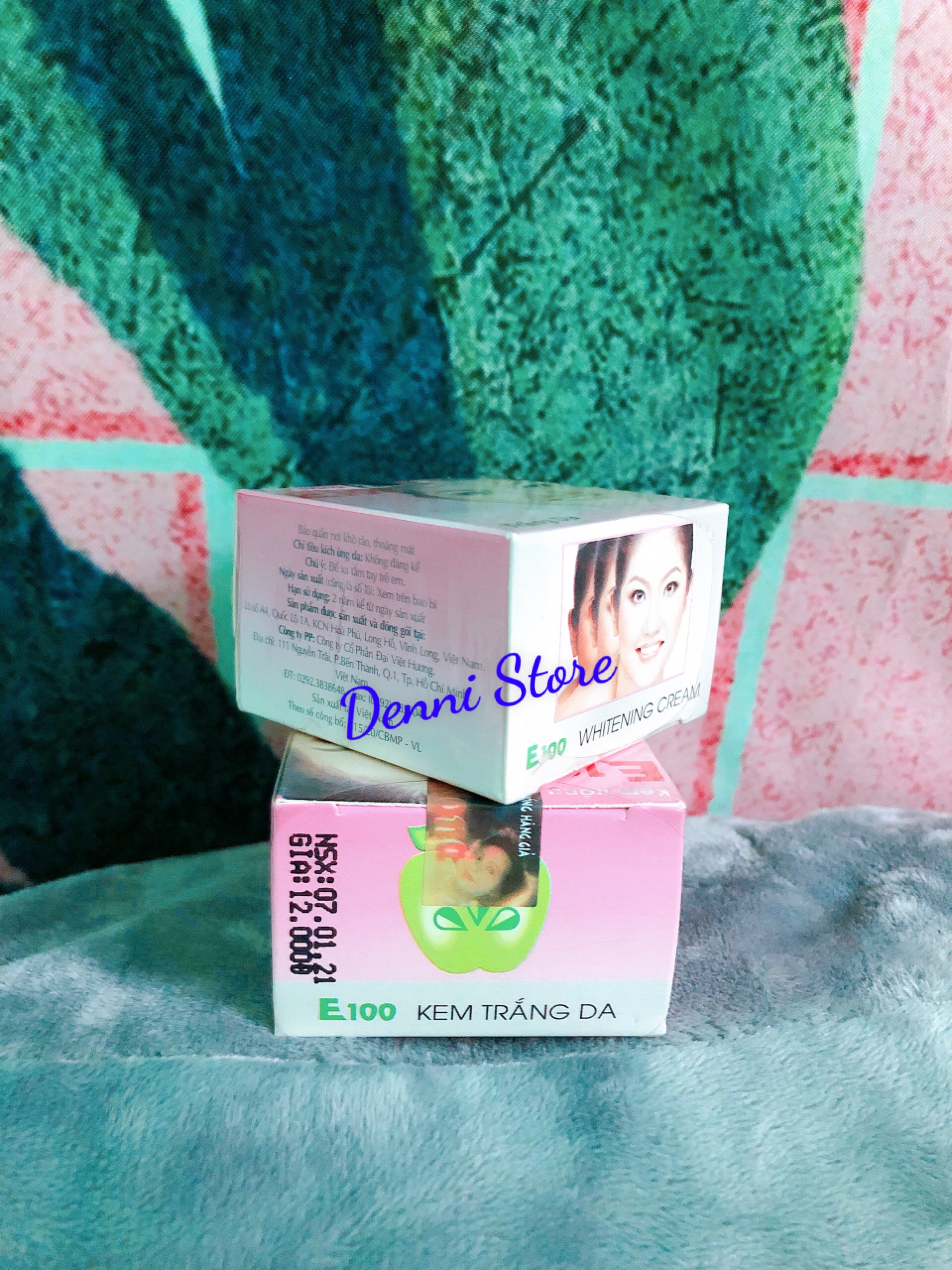 Hũ kem dưỡng trắng  E100 4gr ( Hũ lẻ )