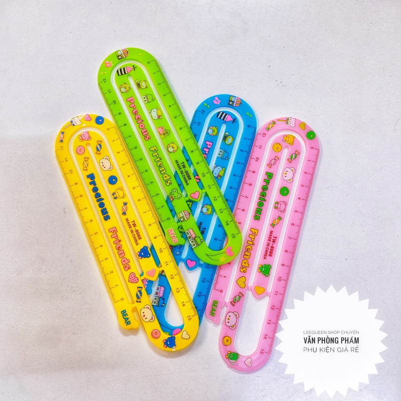Thước Kẻ Nhựa Cứng Tw-8088 15Cm