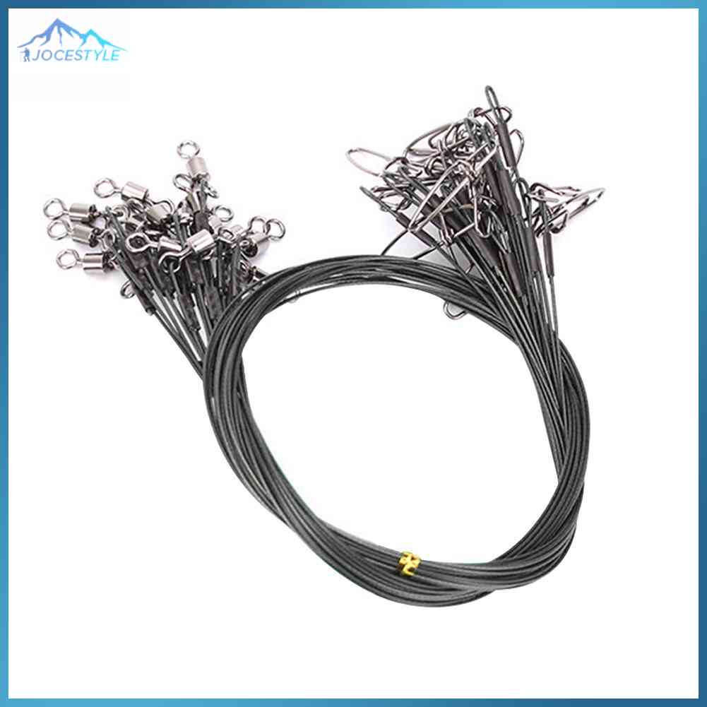 Hot Sale Fishing Lines Delicate Design 10pcs/set Anti-bite 50cm 150lb Front Conductor Fishing Line Outdoor Fishing Gear