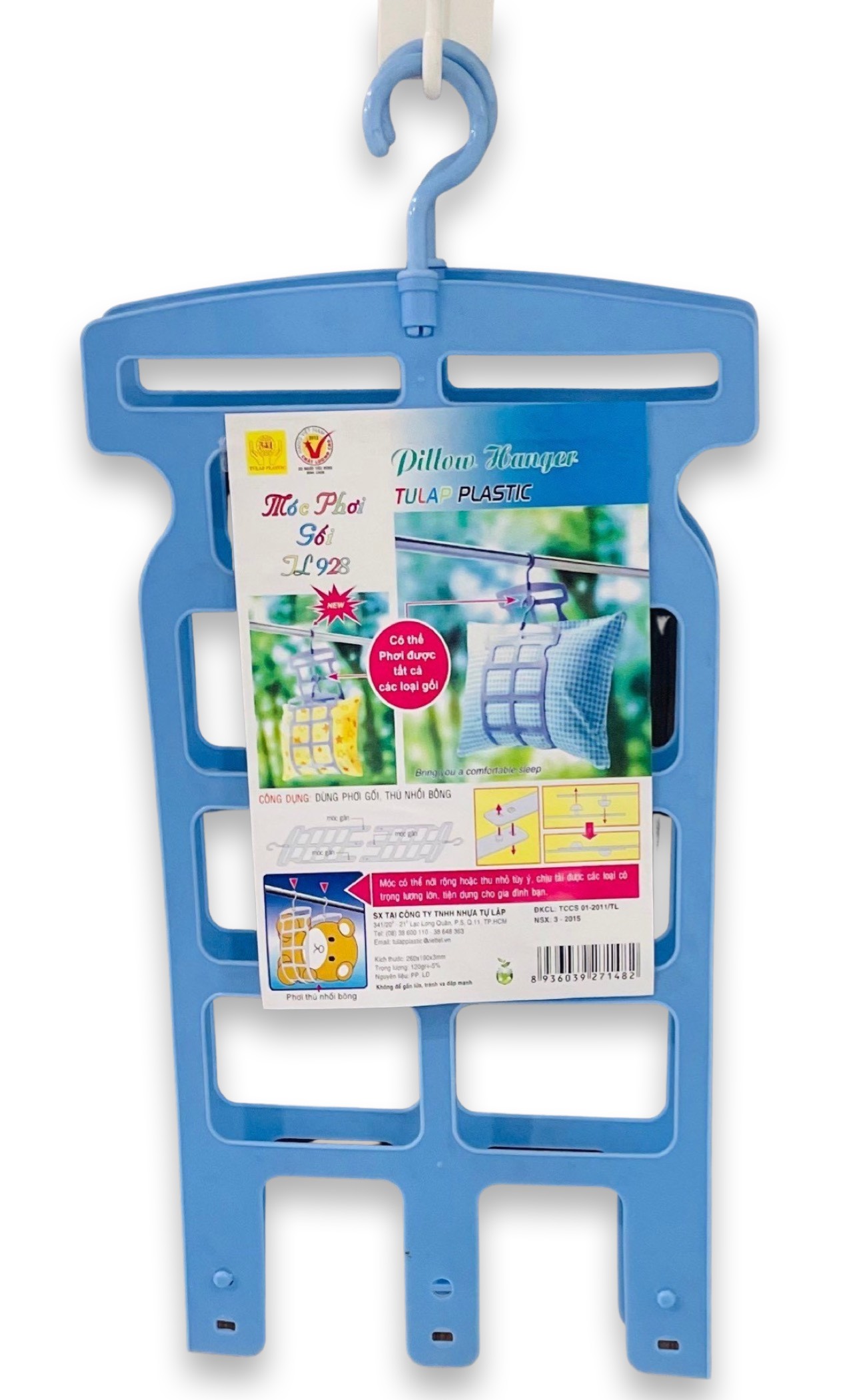Móc phơi gối TỰ LẬP TL928 - 26 X 19 X 3cm