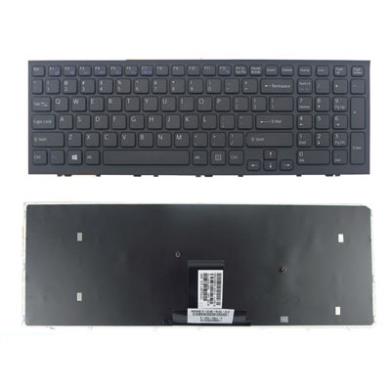 Bàn phím laptop sony vpc-eb màu đen có khung
