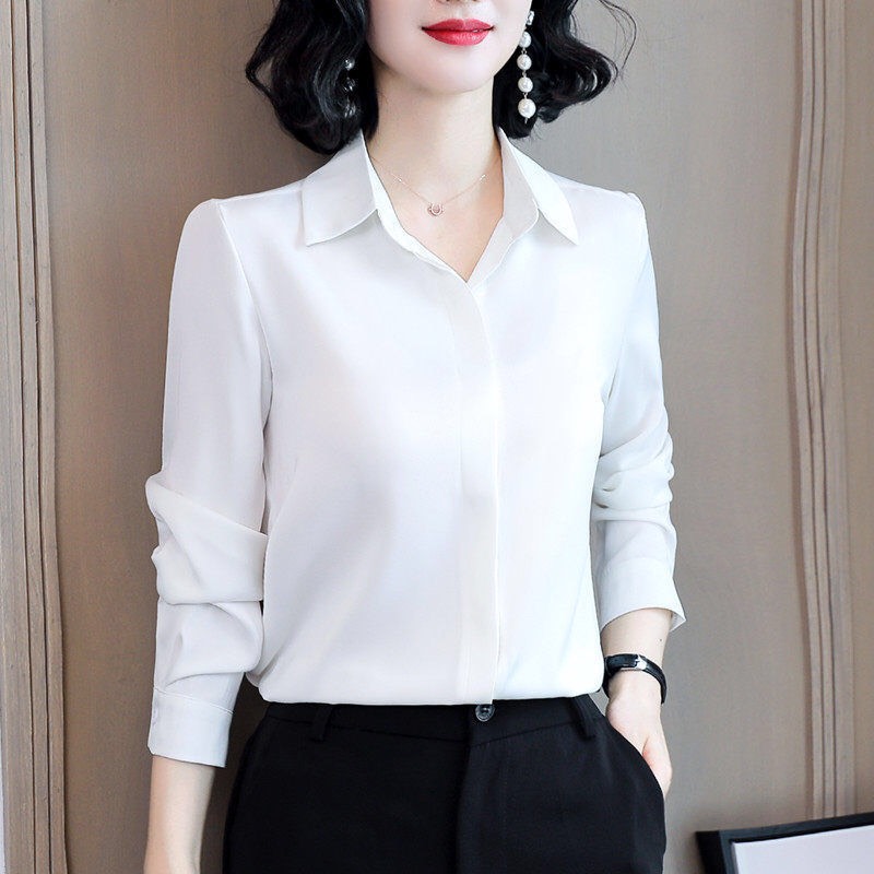 Áo sơ mi nữ tay dài form hàn quốc poniva siêu hot