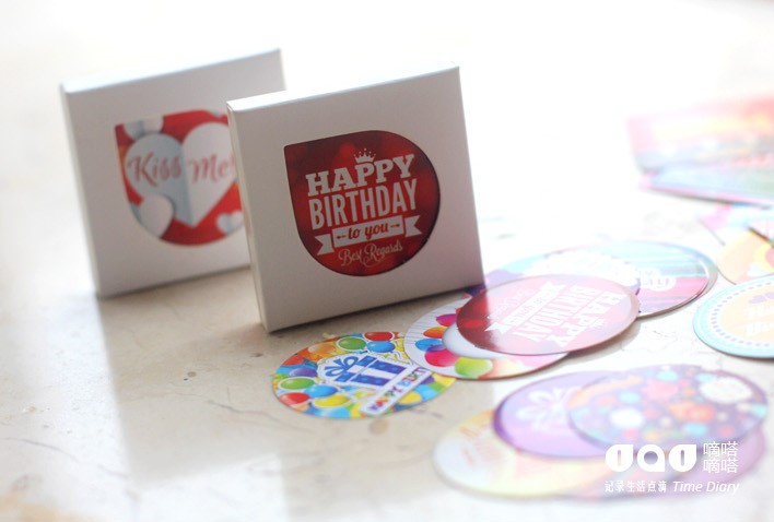 [HCM]Hộp sticker Happy Birthday