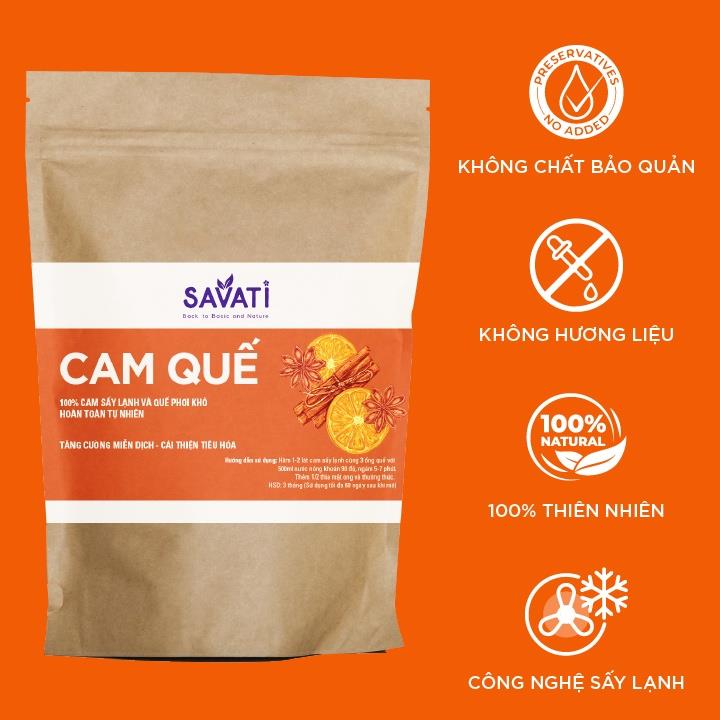 Trà DETOX CAM QUẾ SAVATI