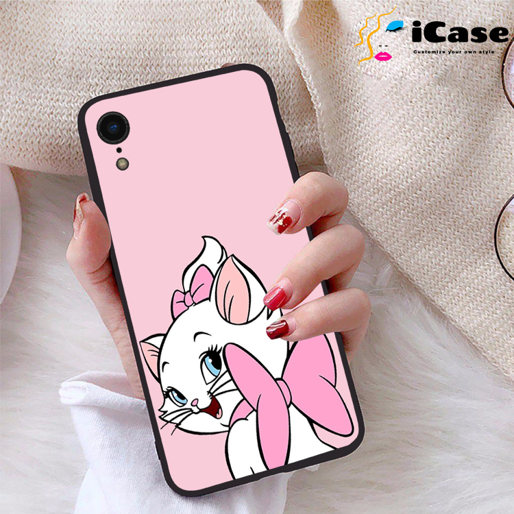 Ốp lưng iphone xr viền dẻo tpu bst pinky