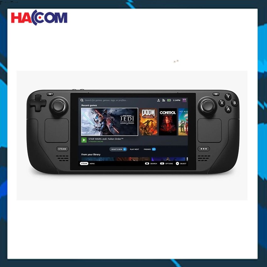 Máy chơi game cầm tay Steam Deck - Hỗ trợ kho game khổng lồ từ thư viện Steam
