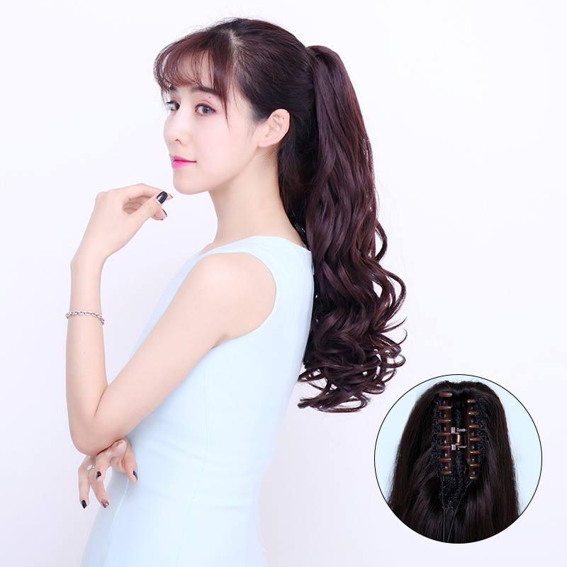 TÓC GIẢ KẸP NGOẠM XOĂN CAO CẤP