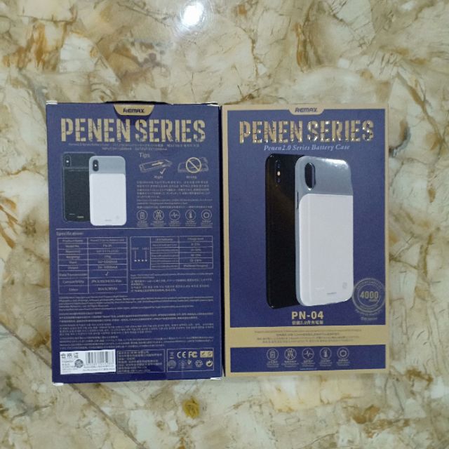 Ốp lưng kiêm sạc dự phòng iPhone Xs Max Remax PN-04
