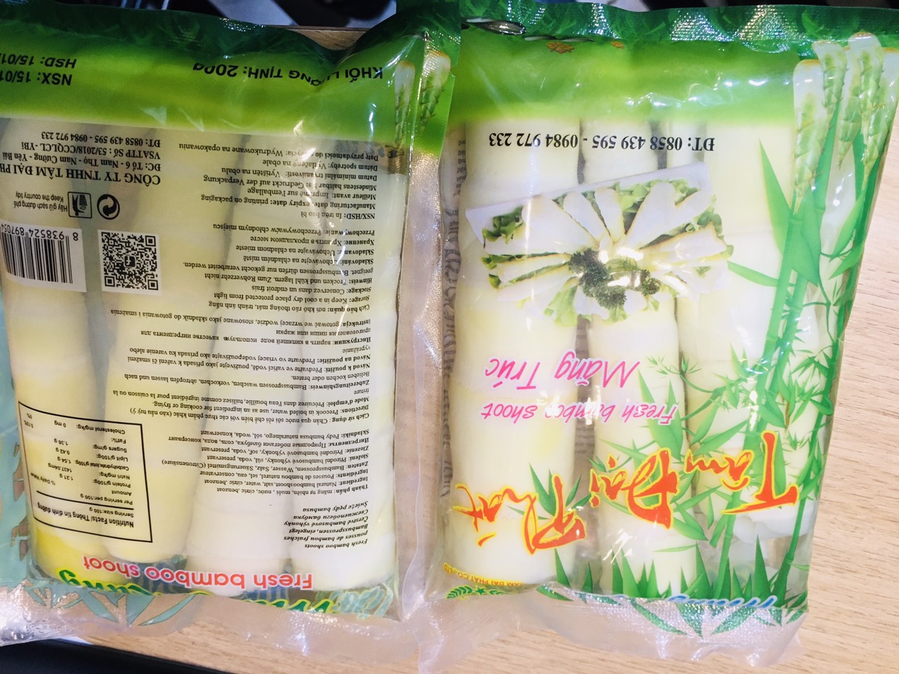 Măng trúc Tây Bắc loại to 200gr