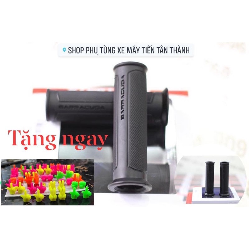 Bao tay cao su Baracuda TẶNG ngay cặp chụp van vòi nhựa THÁILAND