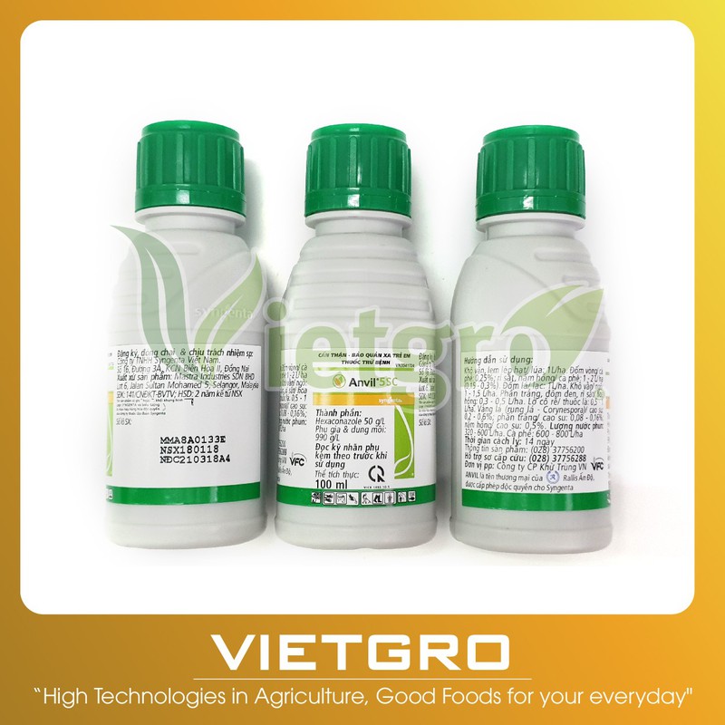 Phòng Trừ Nấm Bệnh AnVil 5SC 100ml