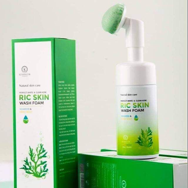 [HCM]combo SE.RUM RIC SKIN + SƯA RƯA MĂT RIC SKIN