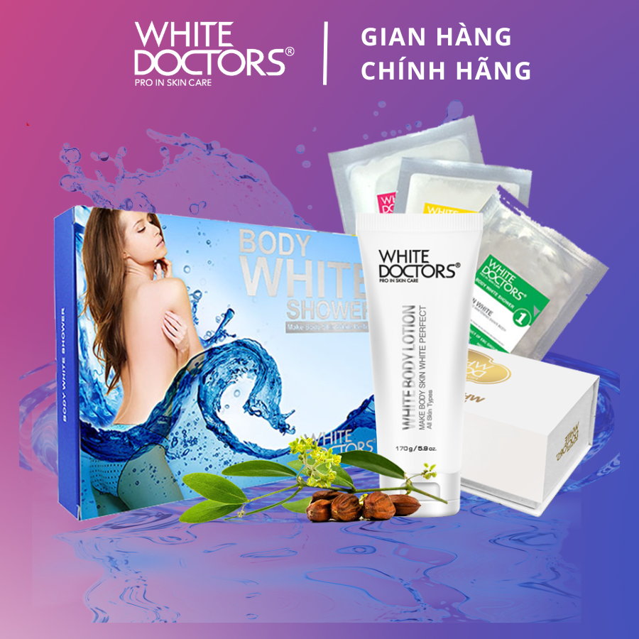 Bộ dưỡng trắng da toàn thân White Doctors