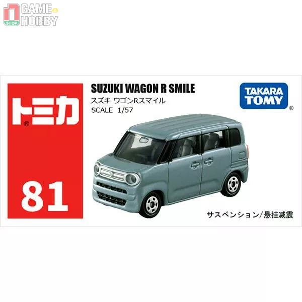 Đồ chơi mô hình xe Tomica No.81 Suzuki Wagon R Smile