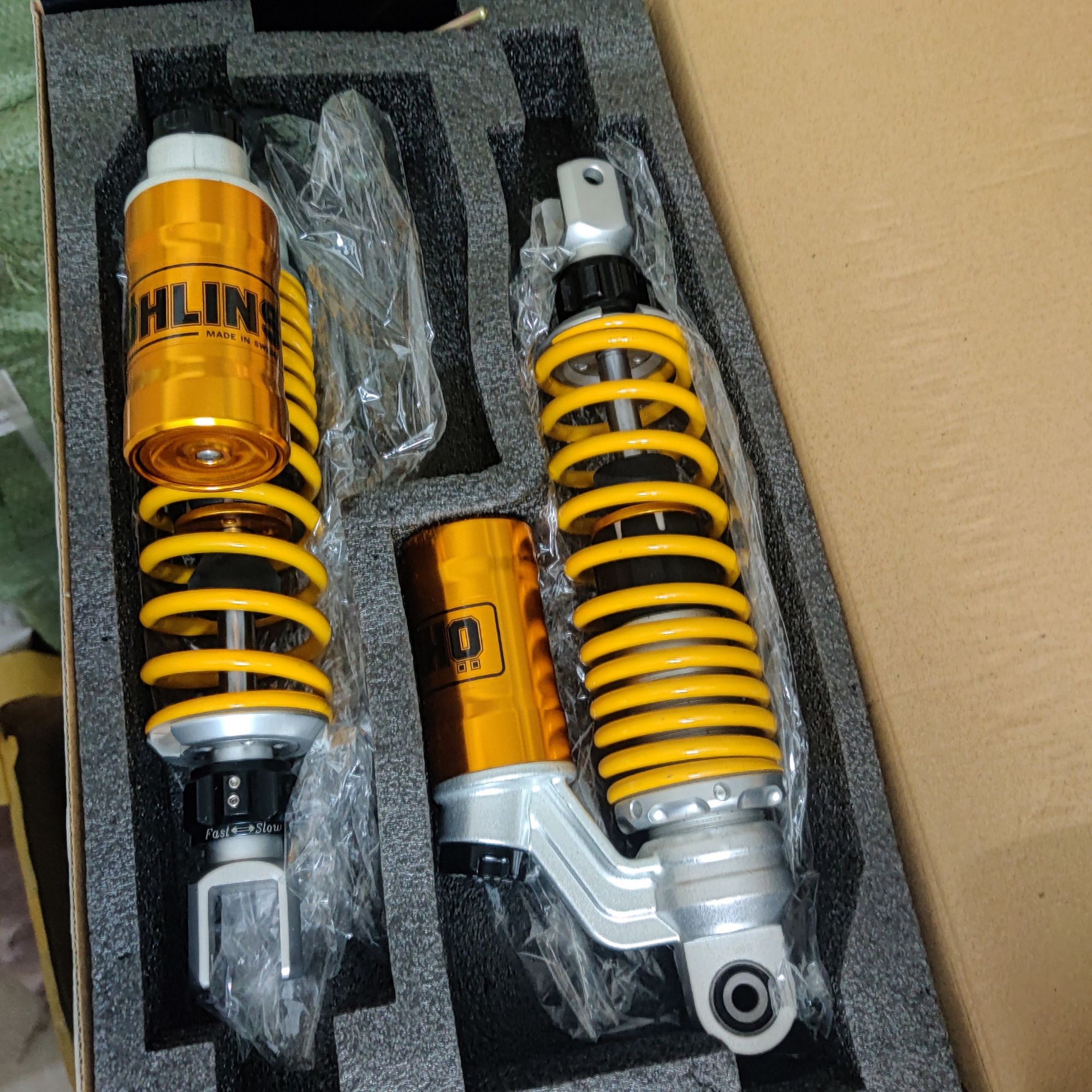[HCM]phuộc bình dầu ohlins gắn nouvo 2 3 4 nvx impuse