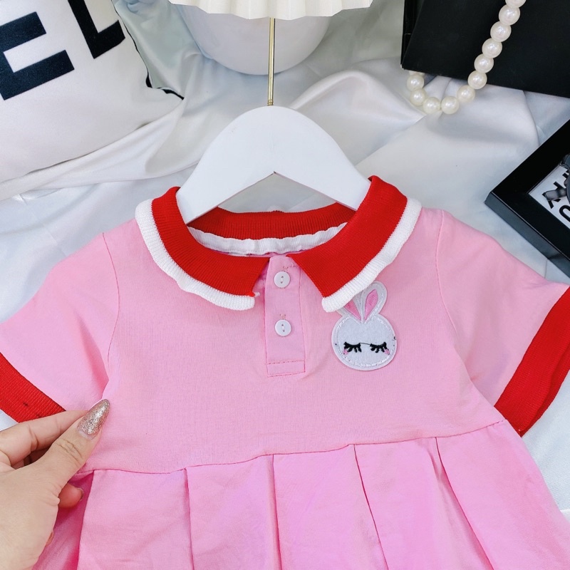 VÁY POLO THỎ SIÊU XINH CHO BÉ