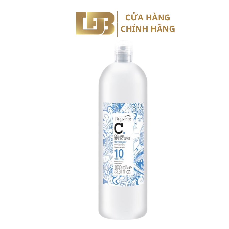 Oxy Trợ Nhuộm Nouvelle 1000ML (3%,6%, 9%, 12%)