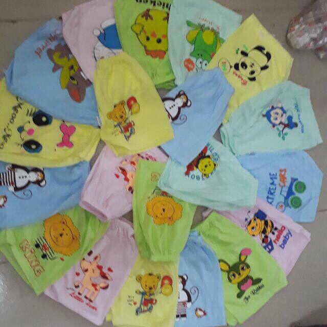 Combo 10 quần đùi cho bé từ 3-15kg