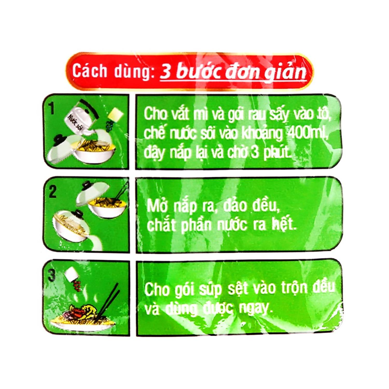 10 gói Mì Tôm Hảo Hảo Xào Các Vị (10 gói x75G)