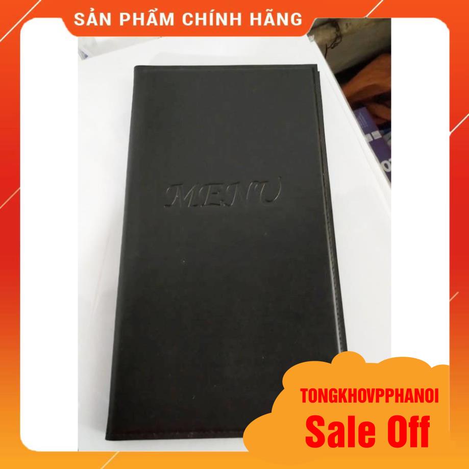 quyển menu bìa da cao cấp khổ a4