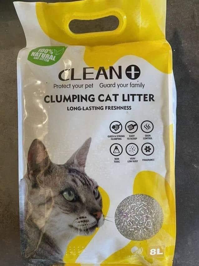 Cát vệ sinh cho mèo được làm từ cát đất sét CLEAN +