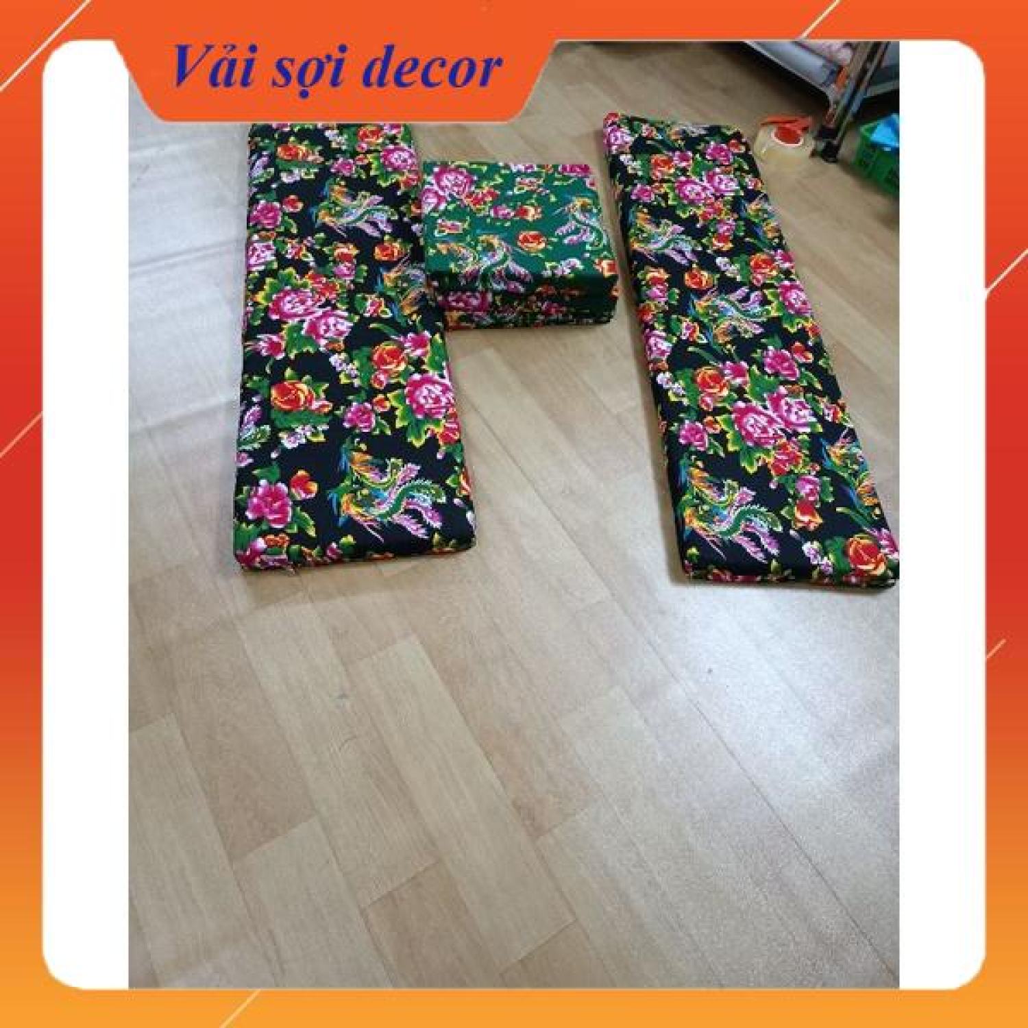 Vải chăn con công các màu chất đẹp( 2,43m x 1,6m)