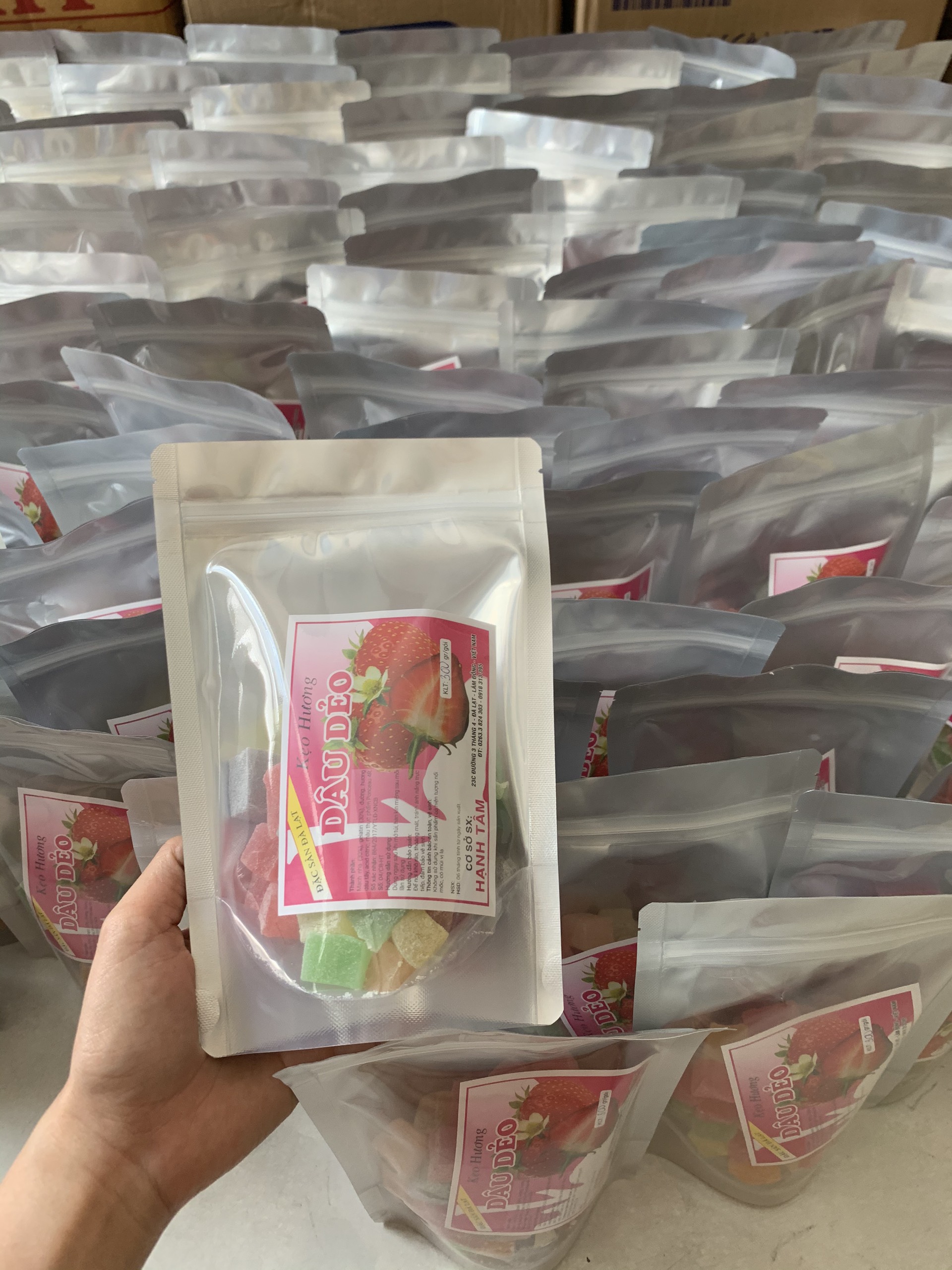 [HCM][Gói 300g] Kẹo dẻo trái cây đặc sản Đà Lạt