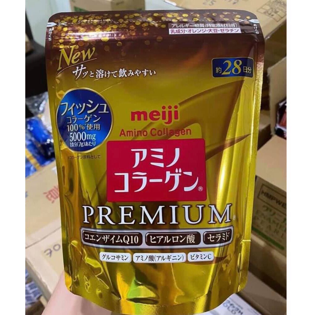 BỘT COLLAGEN MEIJI PREMIUM VÀNG  NHẬT BẢN