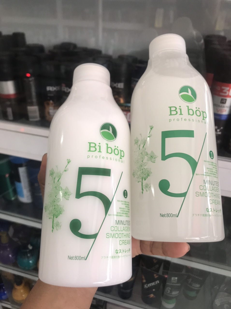 Uốn lạnh bibop collagen 800ml - chai số 1