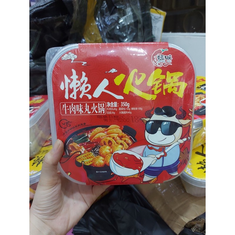 [HỘP LỚN 300-350GR] Lẩu tự sôi - Ăn vặt lẩu tự sôi