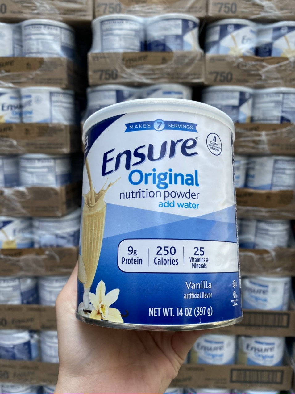 Sữa bột Ensure Mỹ Original 400g Date 2026