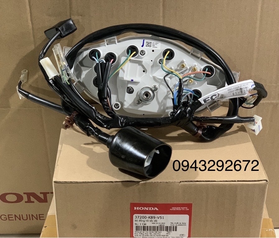 Đồng Hồ Wave 110 ( 2020 > 2022 ) Honda ( 37200K89V51 )
