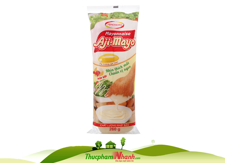 Sốt mayonnaise ajinomoto - loại chai 260g