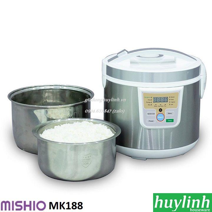 [HCM]Nồi cơm điện tách đường Mishio MK188 - 1.8 lít