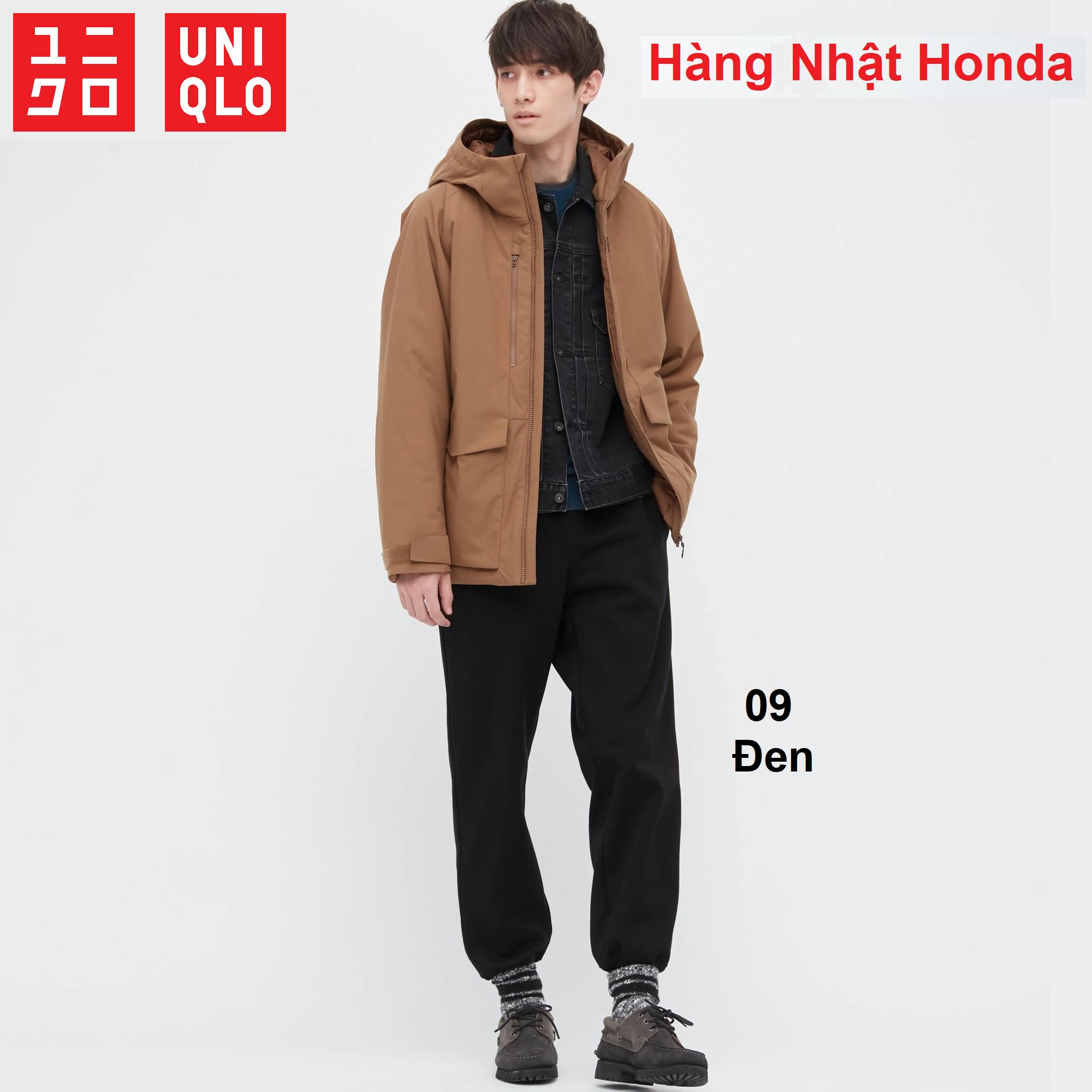 Áo nỉ lót lông cừu heattech nam - tag nhật