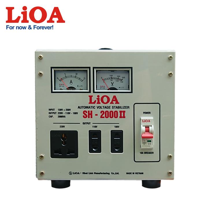 Ổn áp 1 pha LiOA SH-2000II