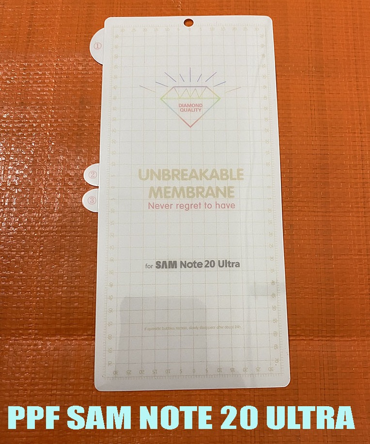 Miếng Dán PPF DẺO BÓNG - NHÁM Chống Vân Tay Samsung NOTE 20 ULTRA