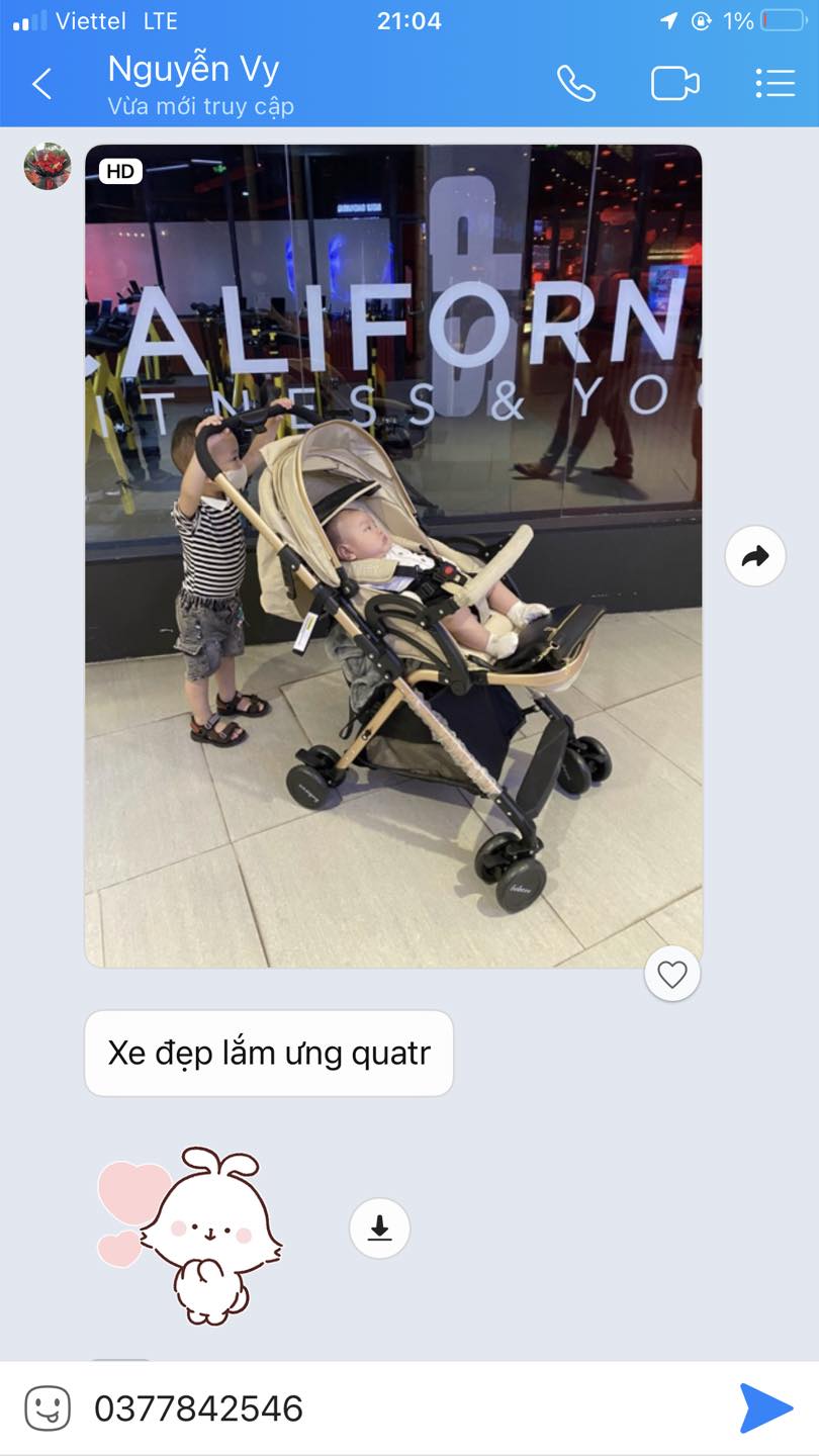 Xe Đẩy 2 Chiều Belecoo Hàng Chính Hãng