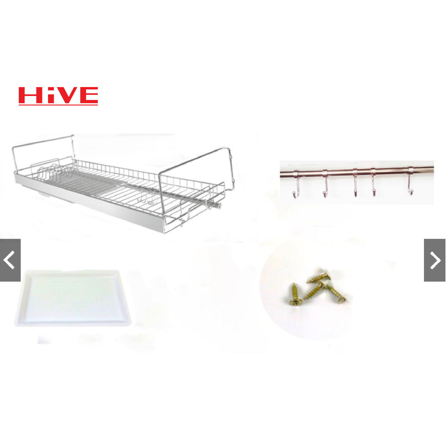 Kệ Chén Bát Treo Tường HiVE inox 304 Cao Cấp