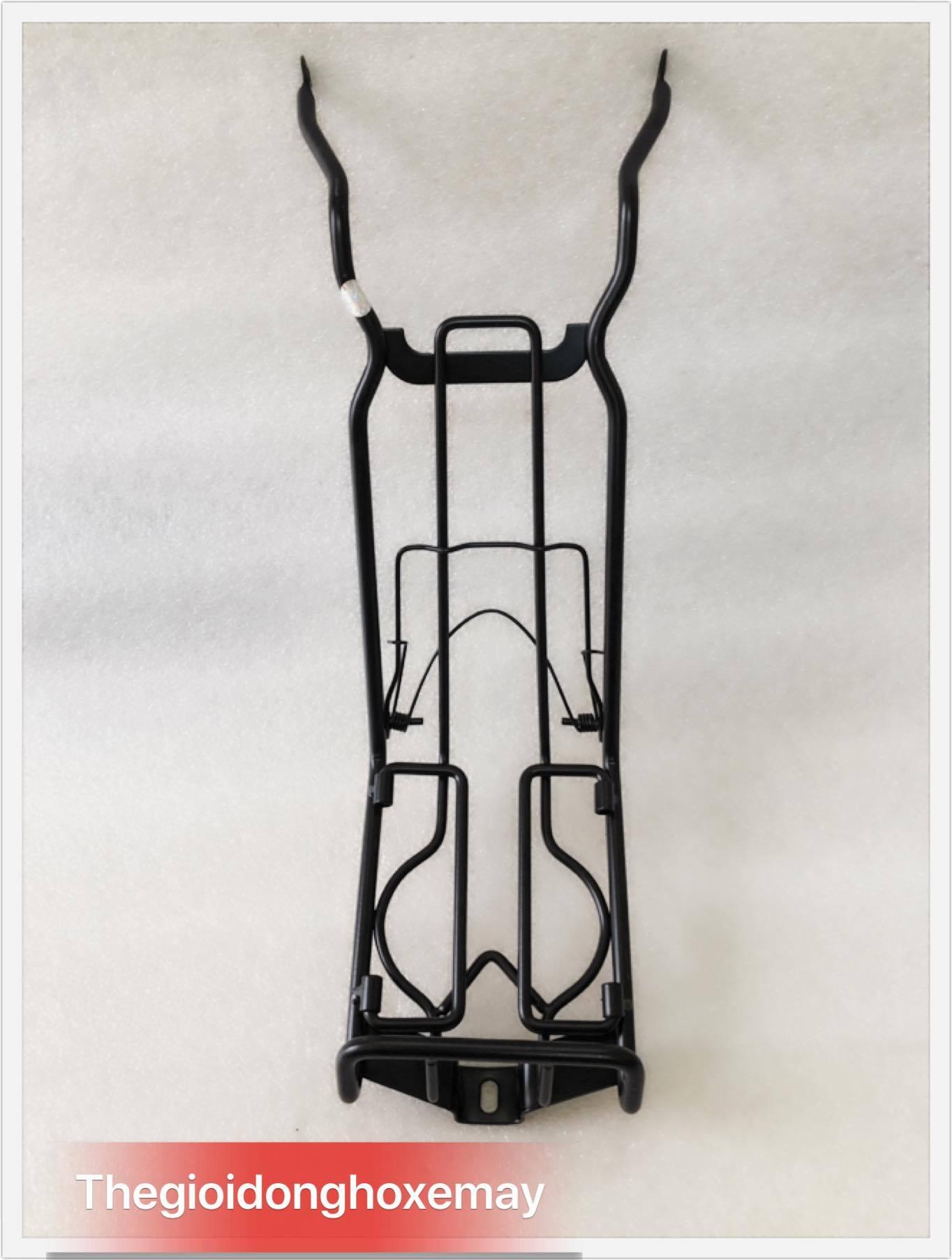 Baga giữa inox đen Honda Wave nhỏ, Wave alpha 2001-2004, Wave 110 thái