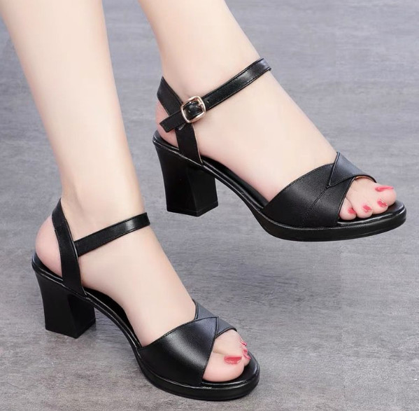 Giày sandan bản đắp chéo 7f