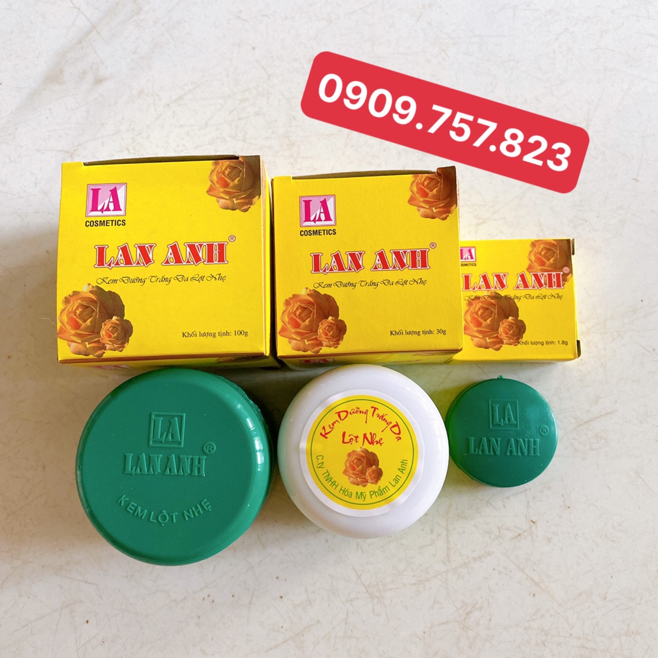 Kem lột nhẹ lan anh 100g( hũ lớn)