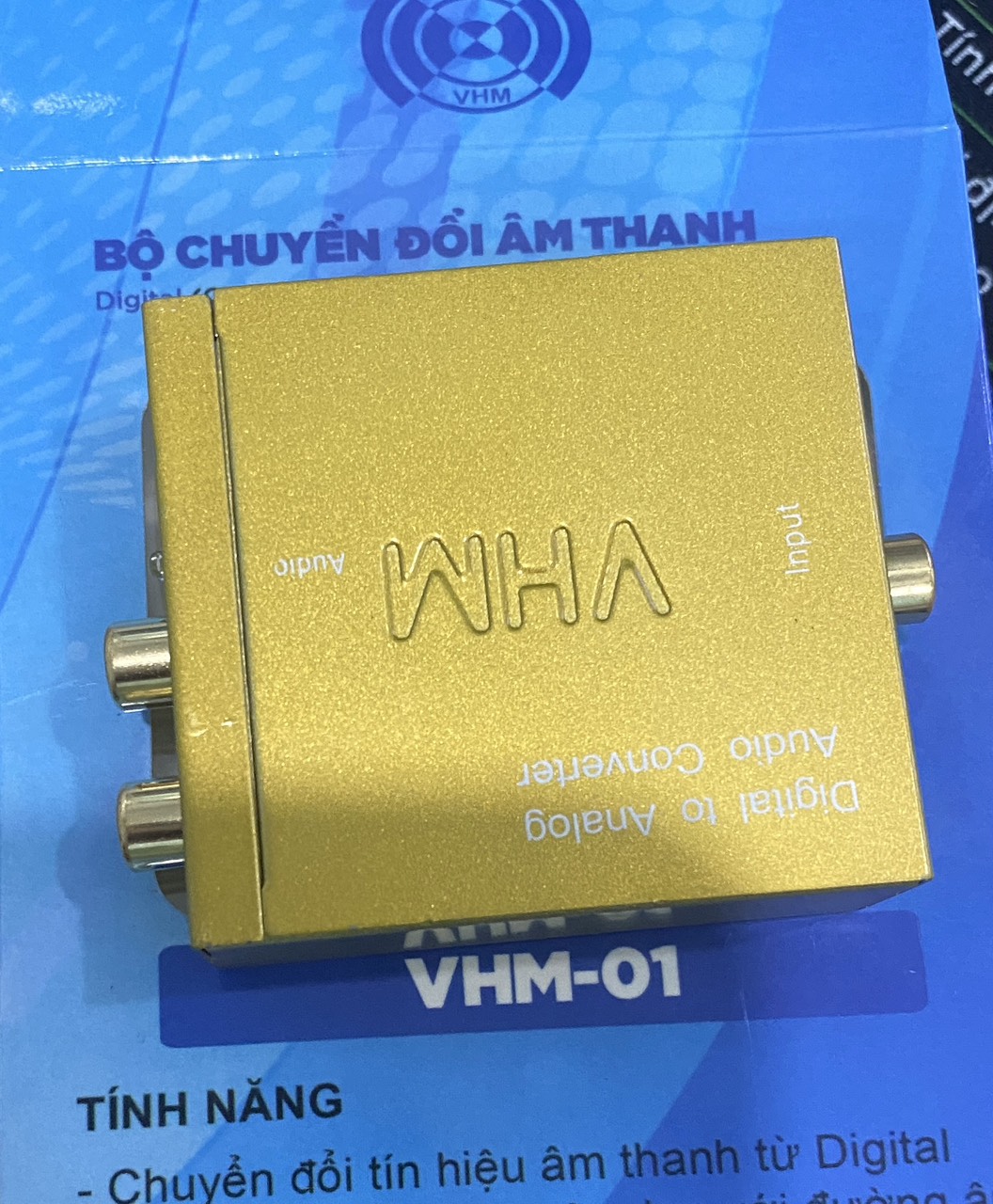 Bộ Chuyển Đổi Âm Thanh VHM-01: Giải Pháp Hoàn Hảo Cho Âm Thanh Chất Lượng Cao